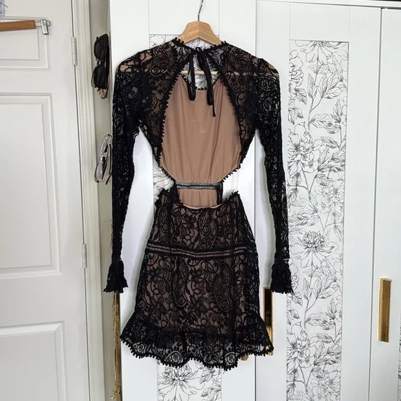 For Love & Lemons emery lace mini dress - Picture 9 of 11